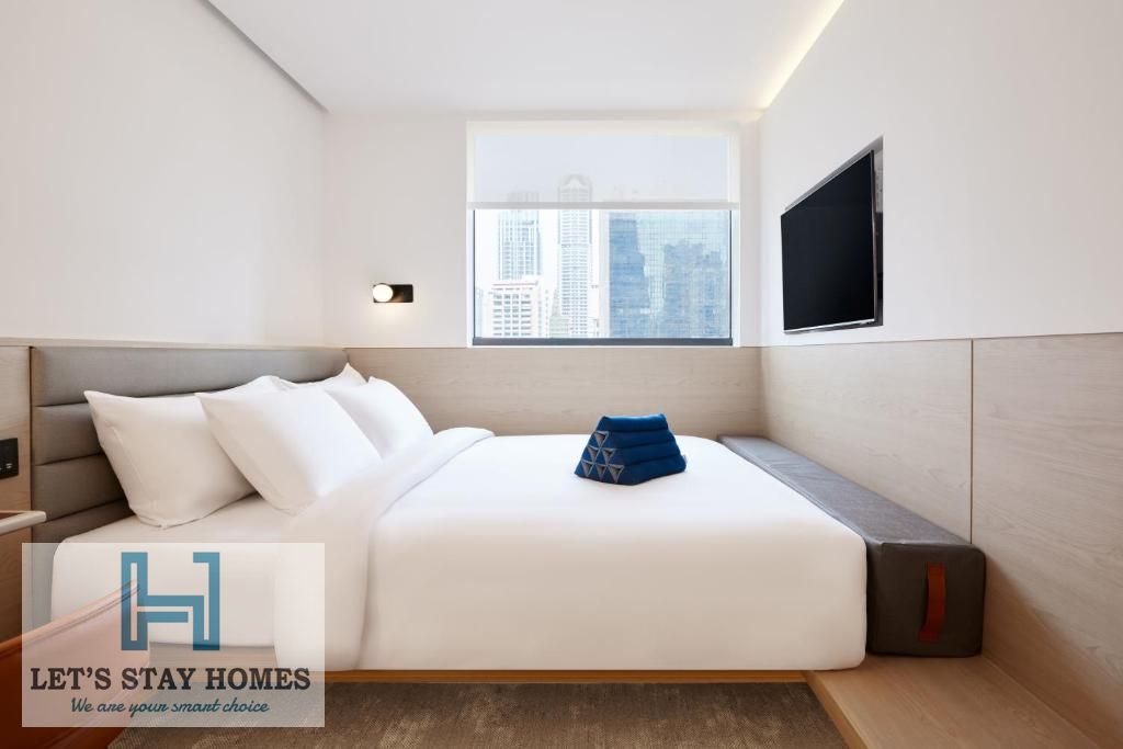 Luxury Hotel Room I No Kitchen I Furnished | Free Cleaning I Near Metro I Free Gym & Pool