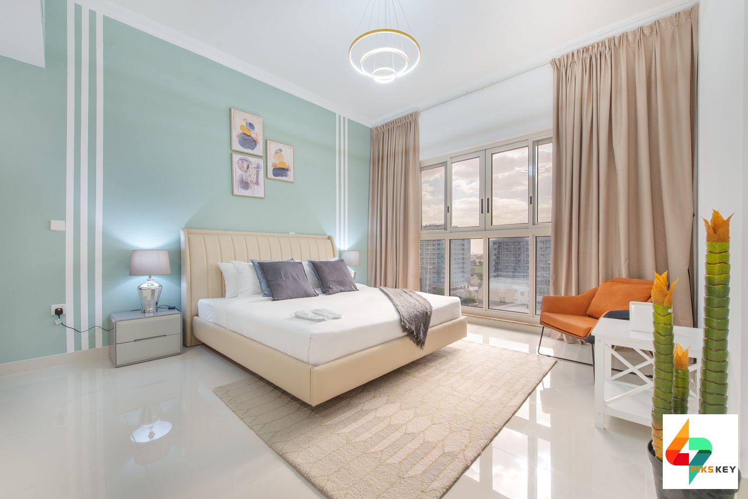 ALL INCLUSIVE & NO EXTRA CHARGES!!! Majestic 01 BR Apt in Arabian, Canal Resi West 2, Sports City