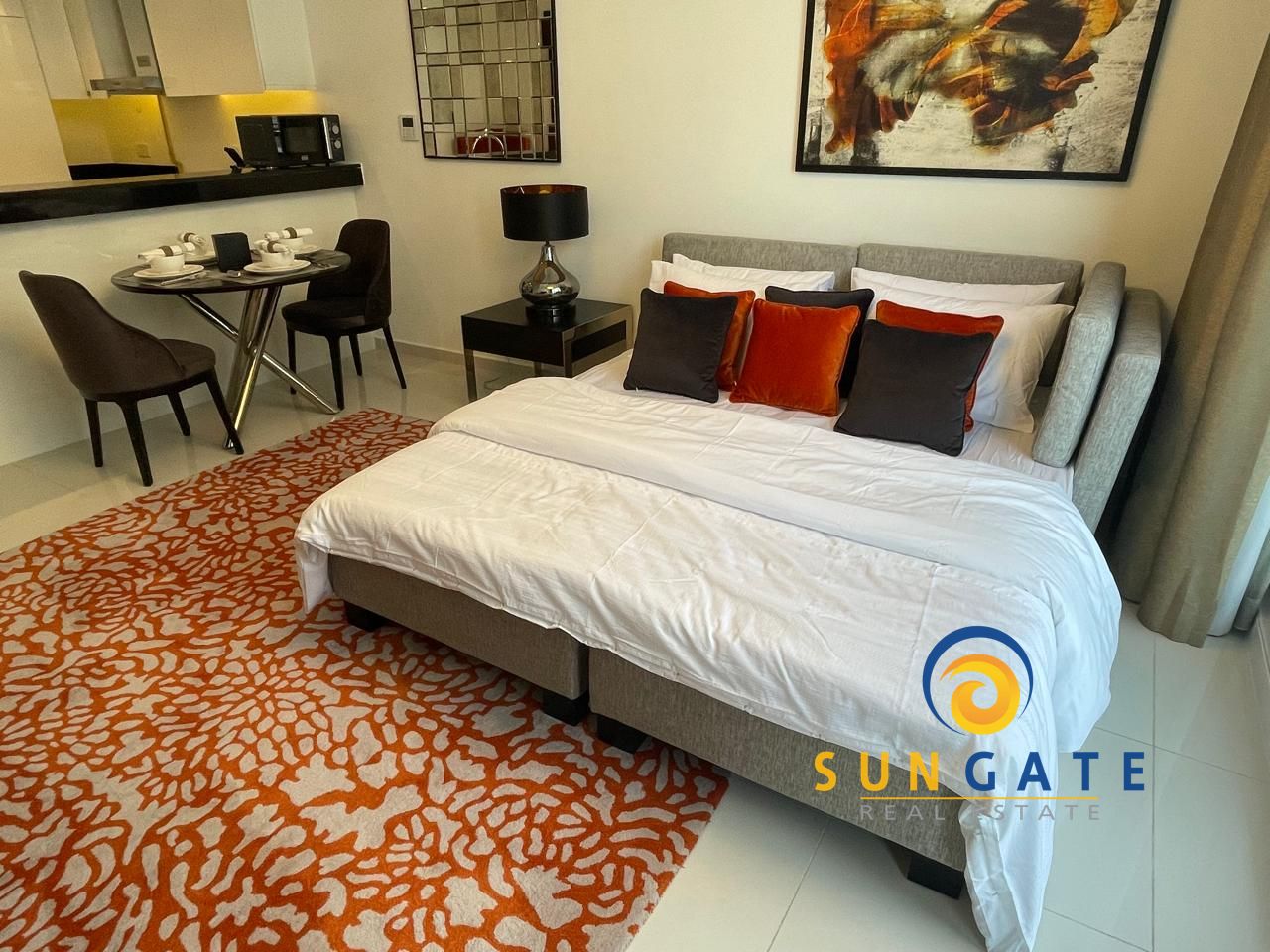 Golf course views | Large Balcony | furnished