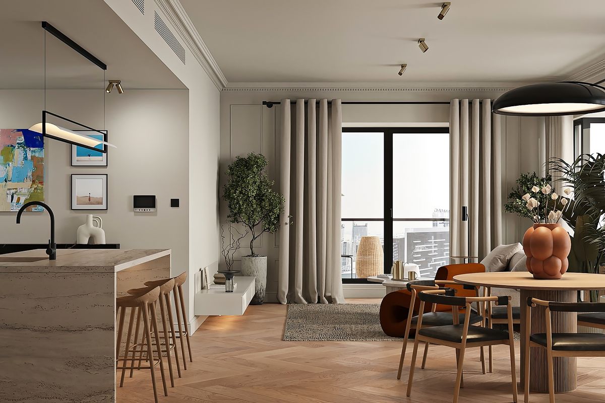 Fully renovated | High floor | Downtown view