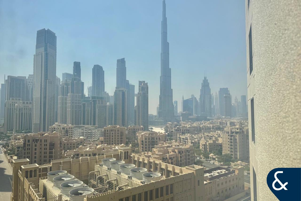 Burj Khalifa View I Vacant I Larger Layout