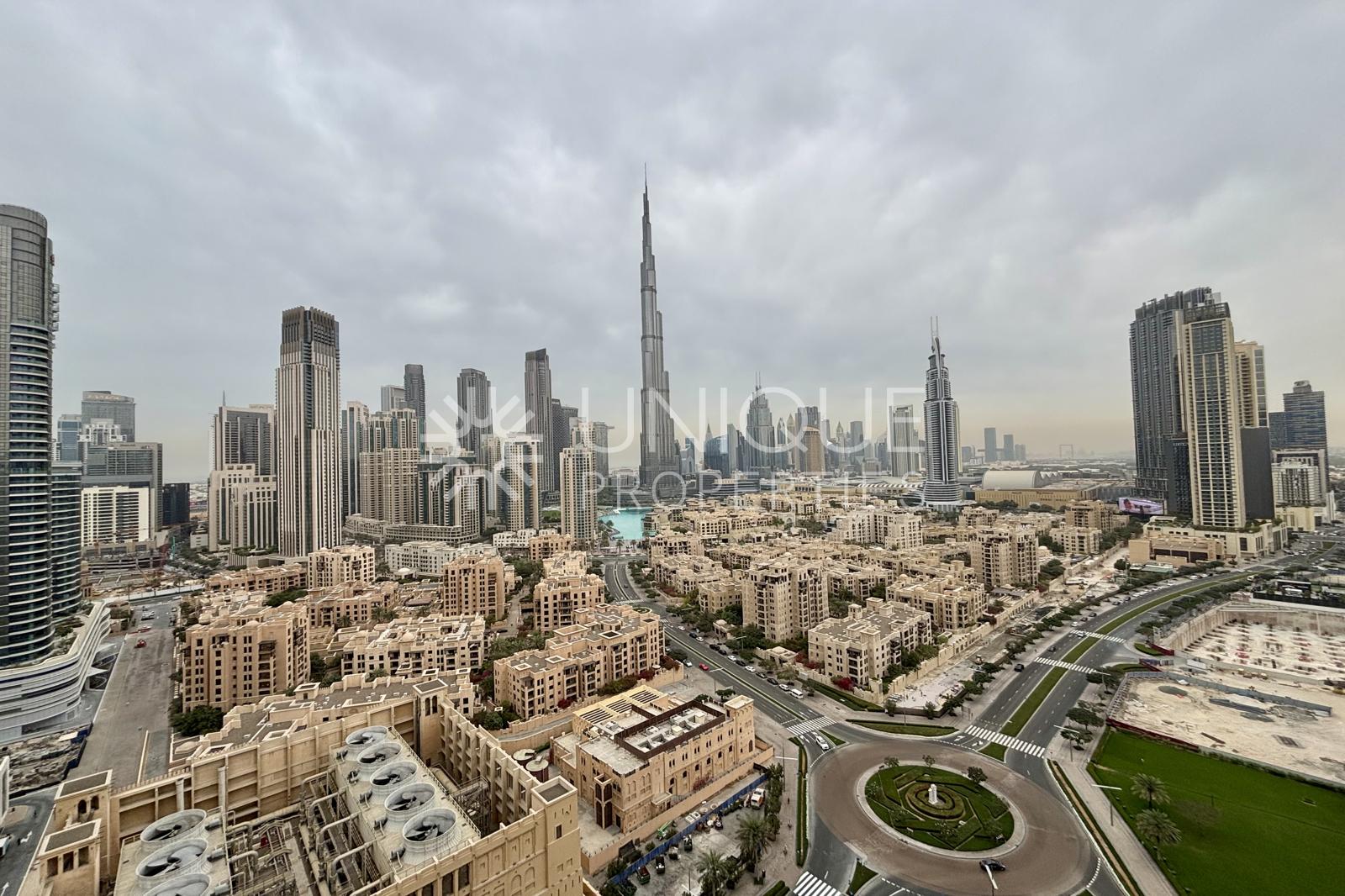 Burj Views | Vacant Now | High Floor Unit