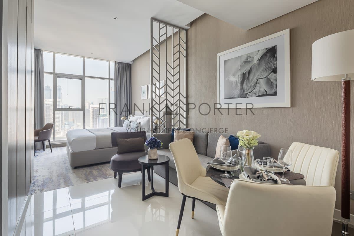 Charming Studio in the Heart of Business Bay - All-Inclusive Price
