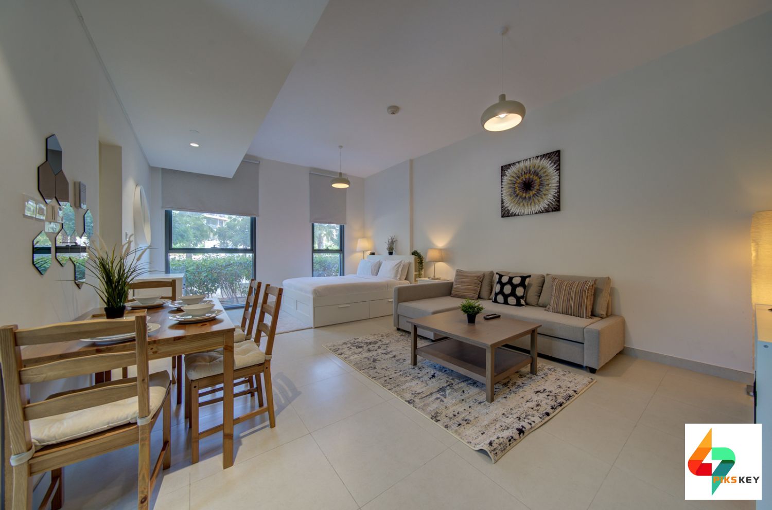 With unique living space,!!! Large size Studio In Dania District by Deyaar at Midtown - Dubai