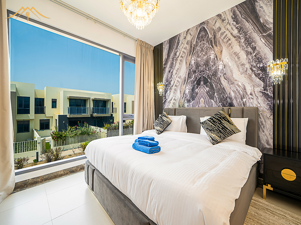 Utility Bills Included | Sophisticated 4-Bedroom Villa with Private Garden in Maple 1