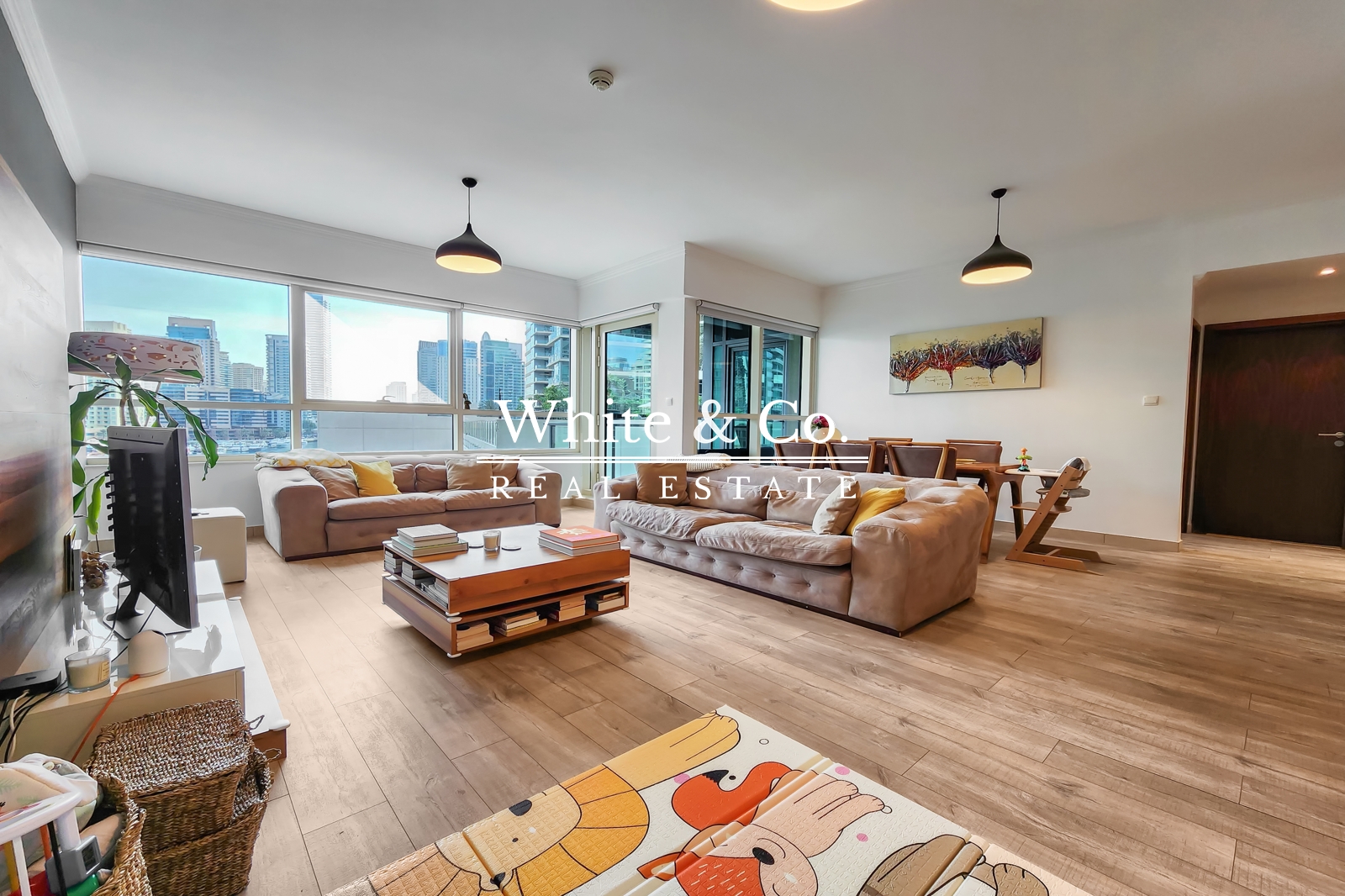 Rare Layout | 1Bed+Study|Full Marina View
