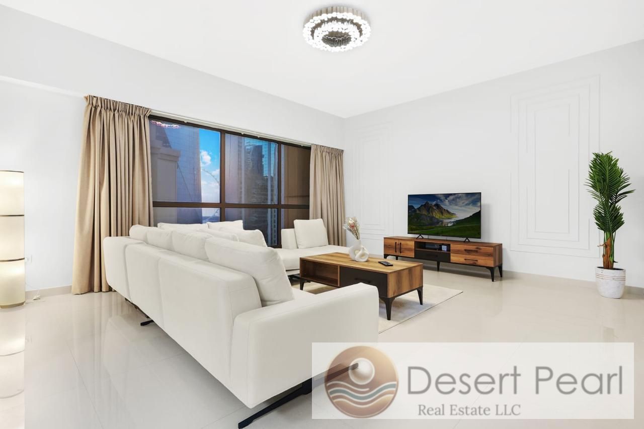 Partial Sea View, Partial Ain Dubai View, Fully Upgraded, Fully Furnished Beautiful 3 Bed with Maids apartment vacant upon transfer.