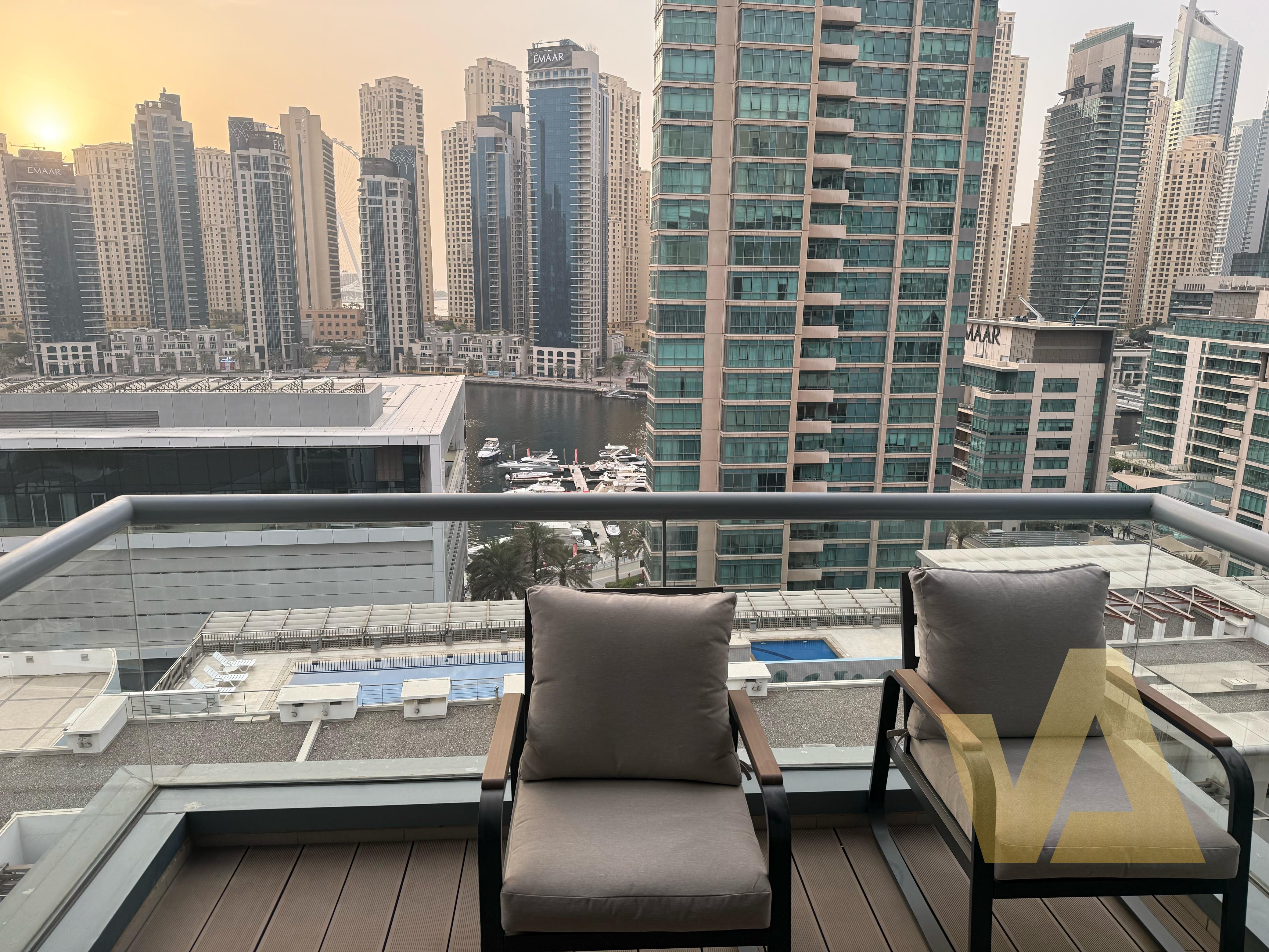 2BHK Fully Upgraded | Vacant | Full Marina View