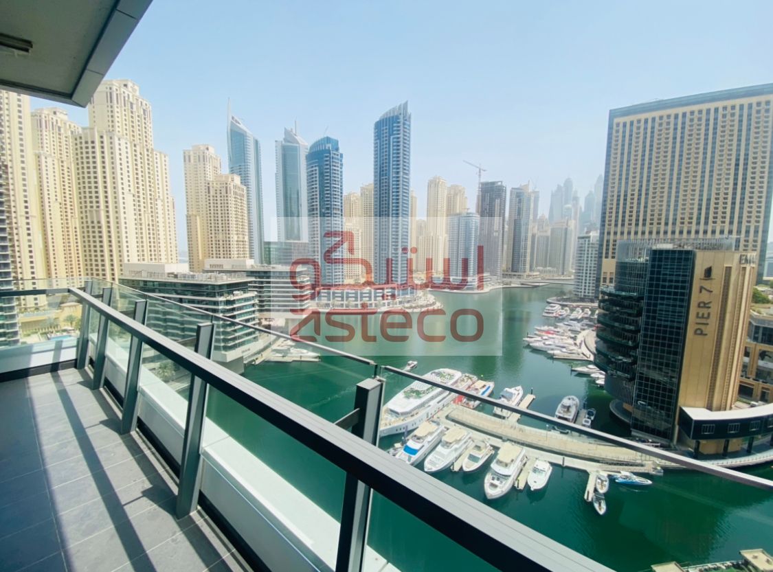 VACANT | Full Marina Canal view | Large 2 bedroom + Storage