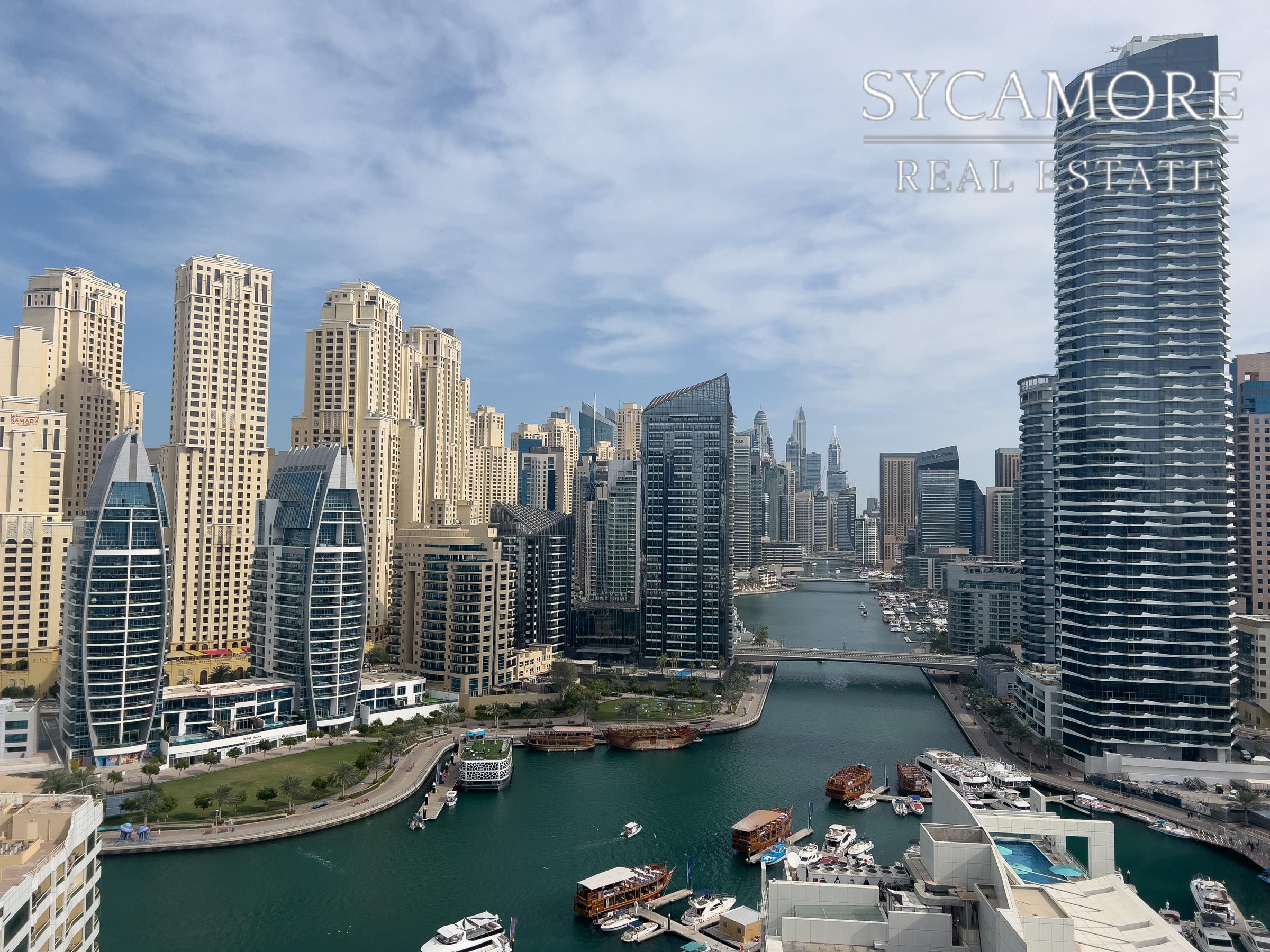 High Floor | Full Marina View | Spacious