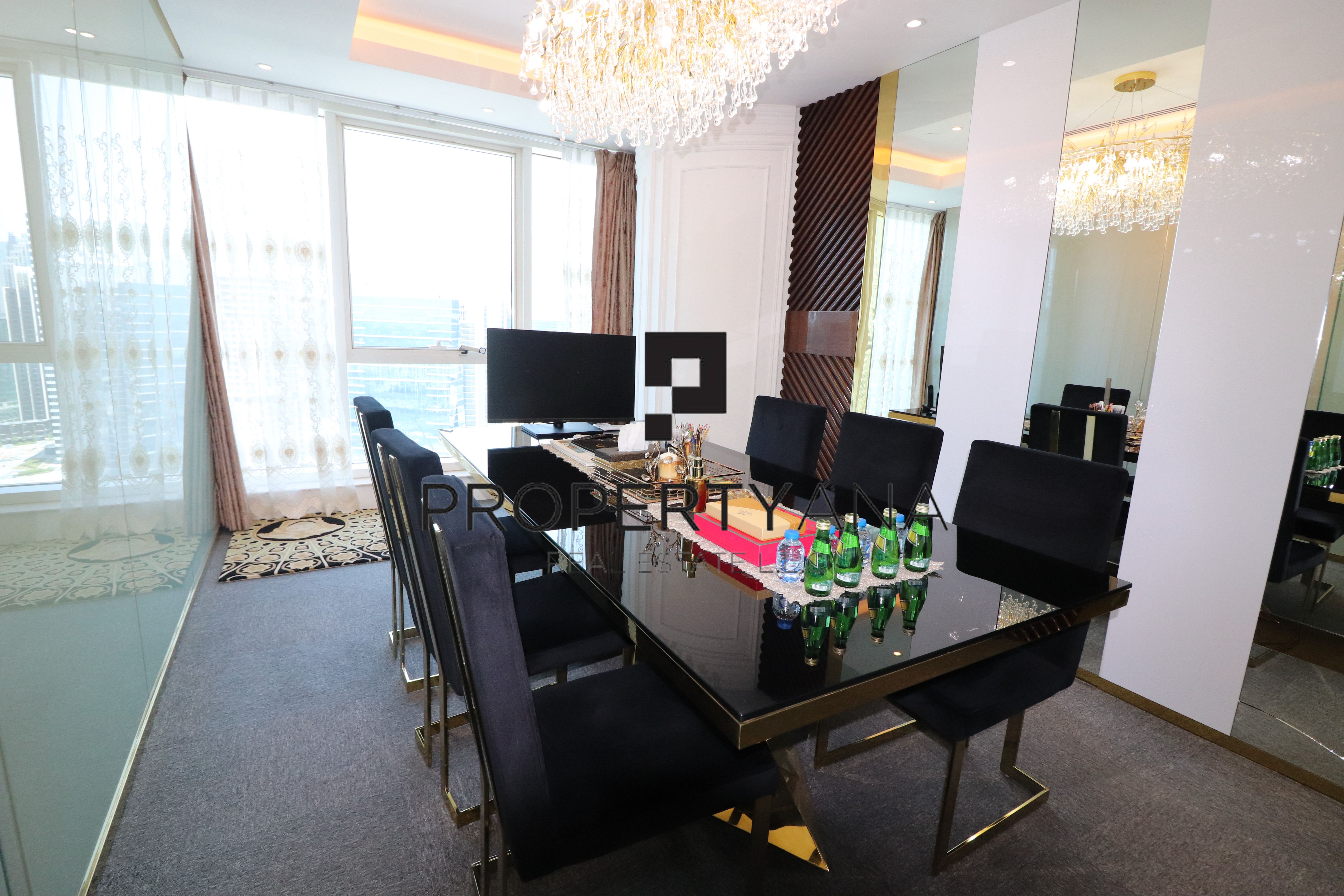 FURNISHED|CANAL & BURJ VIEW|VACANT ON TRANSFER