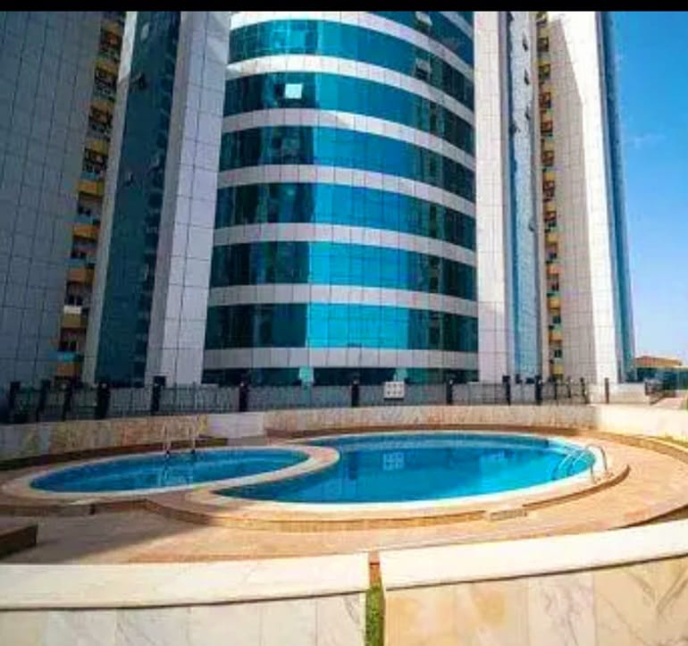 "DELUXE STUDIO FOR SALE" WITH PARKING AVAILBALE IN ORIENT TOWERS AJMAN U. A. E
